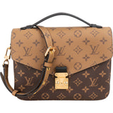 Louis Vuitton Monogram Reverse Canvas Pochette Metis Handbag