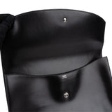Hermès Noir Box Calfskin Rio Piano Clutch