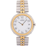 Hermès Two-Tone Clipper Woman Watch