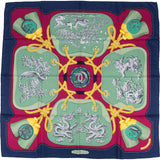 Hermès Tsubas Silk 90 Scarf Tuch