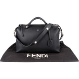 Fendi Black Leather By The Way Crossbody Handbag