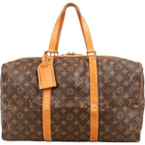 Louis Vuitton Monogram Canvas Sac Souple 45 Travel Bag