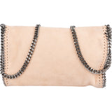 Stella McCartney Shaggy Falabella Fold Over Clutch Crossbody bag