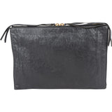 Balenciaga Leather Classic Arena Laptop Case Clutch