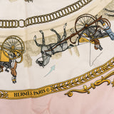 Hermès La Promenade de Longchamps Silk Carre 90 Scarf Tuch