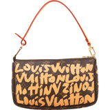 Louis Vuitton Limited Monogram Graffiti Pochette Accessoires Handbag