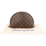 Louis Vuitton Monogram Canvas Trousse Demi Ronde Pouch