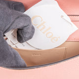 Chloé Pink Calfskin Nile Minaudière Bracelet Handbag