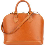 Louis Vuitton Brown Epi Leather Alma PM Handbag