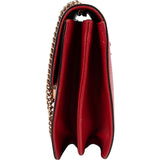 Gucci Pebbled Calfskin Interlocking GG Shoulder Crossbody Bag