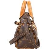 Louis Vuitton Monogram Canvas Mini Speedy Crossbody Handbag
