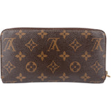 Louis Vuitton Monogram Canvas Zippy Wallet