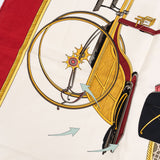 Hermès Les Voitures Nouvelles Silk 90 Scarf Tuch