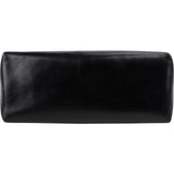 Gucci Black Leather Vintage G Turnlock Flap Handbag
