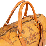Alviero Martini 1a Classe Geo Map Duffle 50 Travel Bag