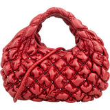 Valentino Garavani Matelassé Nappa Leather Small Rockstud Spicchi Handbag