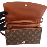 Louis Vuitton Monogram Canvas Pochette Bordeaux Crossbody Bag
