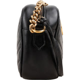 Gucci Chevron Matelassé Leather GG Marmont Medium Camera Crossbody Bag