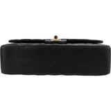 Chanel Quilted Lambskin Medium Double Flap Shoulder Bag