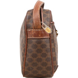 Celine Macadam Monogram Canvas Buckle Camera Crossbody Bag