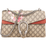 Gucci Monogram GG Supreme Floral Print Dionysus Shoulder Bag