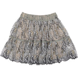 Chanel Multicolor Spitze Lace Tiered Skirt (DE 34 / FR 36)