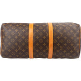 Louis Vuitton Monogram Canvas Keepall 45 Travel Bag