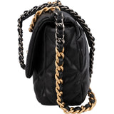 Chanel 19 Quilted Lambskin Single Flap Crossbody Bag Small