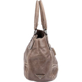Prada Cervo Antik Stitching Hobo Shoulder Bag