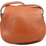 Chloé Grained Calfskin Marcie Mini Saddle Crossbody Bag