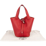 [🔄️B21 / F13] Hermès Taurillon Clemence Picotin Lock 18 Handbag - vintageandkickz