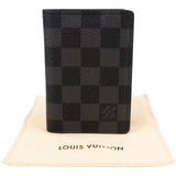 Louis Vuitton Monogram Damier Graphite Canvas Pocket Cardholder Wallet