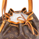 Louis Vuitton Monogram Canvas Sac Noé Petit Shoulder Bag