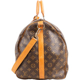 Louis Vuitton Monogram Canvas Keepall 55 Bandoulière Travel Bag
