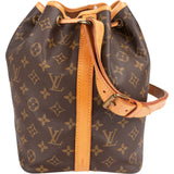 Louis Vuitton Monogram Canvas Sac Noé Petit Shoulder Bag