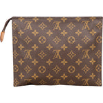 Louis Vuitton Monogram Canvas Poche Toilette 25 Clutch - vintageandkickz