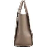Céline Taupe Grained Calfskin Luggage Handbag