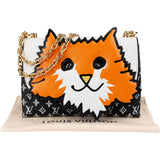 Louis Vuitton Monogram Canvas Epi Leather Catogram Cat Shoulder Bag