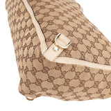 Gucci Monogram GG Abbey D-Ring Tote Hobo Handbag