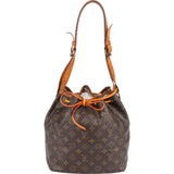 Louis Vuitton Monogram Canvas Sac Noé Petit Shoulder Bag
