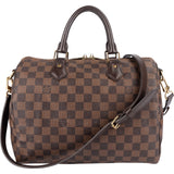 Louis Vuitton Monogram Damier Ebene Speedy 30 Bandoulière Handbag