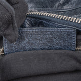 Balenciaga Blue Leather City Handbag