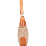 Celine Monogram Macadam Canvas Turn-Lock Shoulder Bag