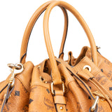 MCM Monogram Visetos Essential Hobo Drawstring Handbag