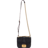 Miu Miu Grained Leather Club Flap Crossbody Bag