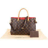 Louis Vuitton Monogram Canvas Pallas MM Handbag