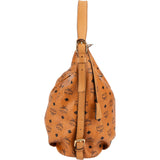 MCM Monogram Visetos Hobo Shoulder Bag