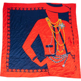 [🔄️B12 / F10] Chanel Bijoux Silhouette Tuch Scarf - vintageandkickz