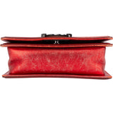 Chanel Quilted Patent Leather Small Boy Single Flap Crossbody Bag
