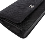 [🔄️B06 / F04] Chanel Embossed Calfskin Camellia On Chain Wallet - vintageandkickz